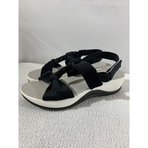 Black Platform Sandals Womens Size 9 NWOT - Picture 1 of 6